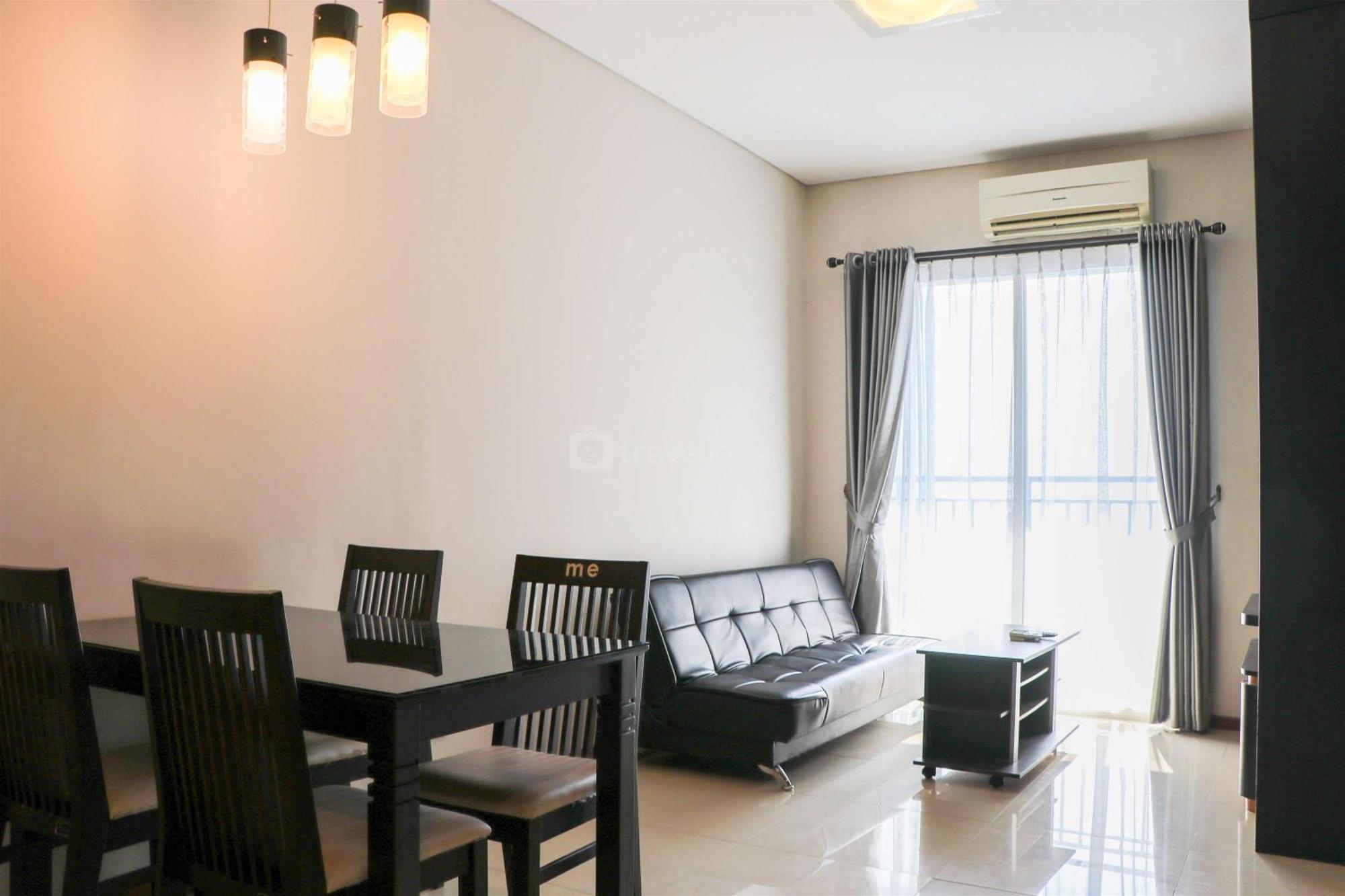 Full Furnished With Comfort Design 2Br Apartment At Thamrin Residence By Travelio Jakarta Exterior photo