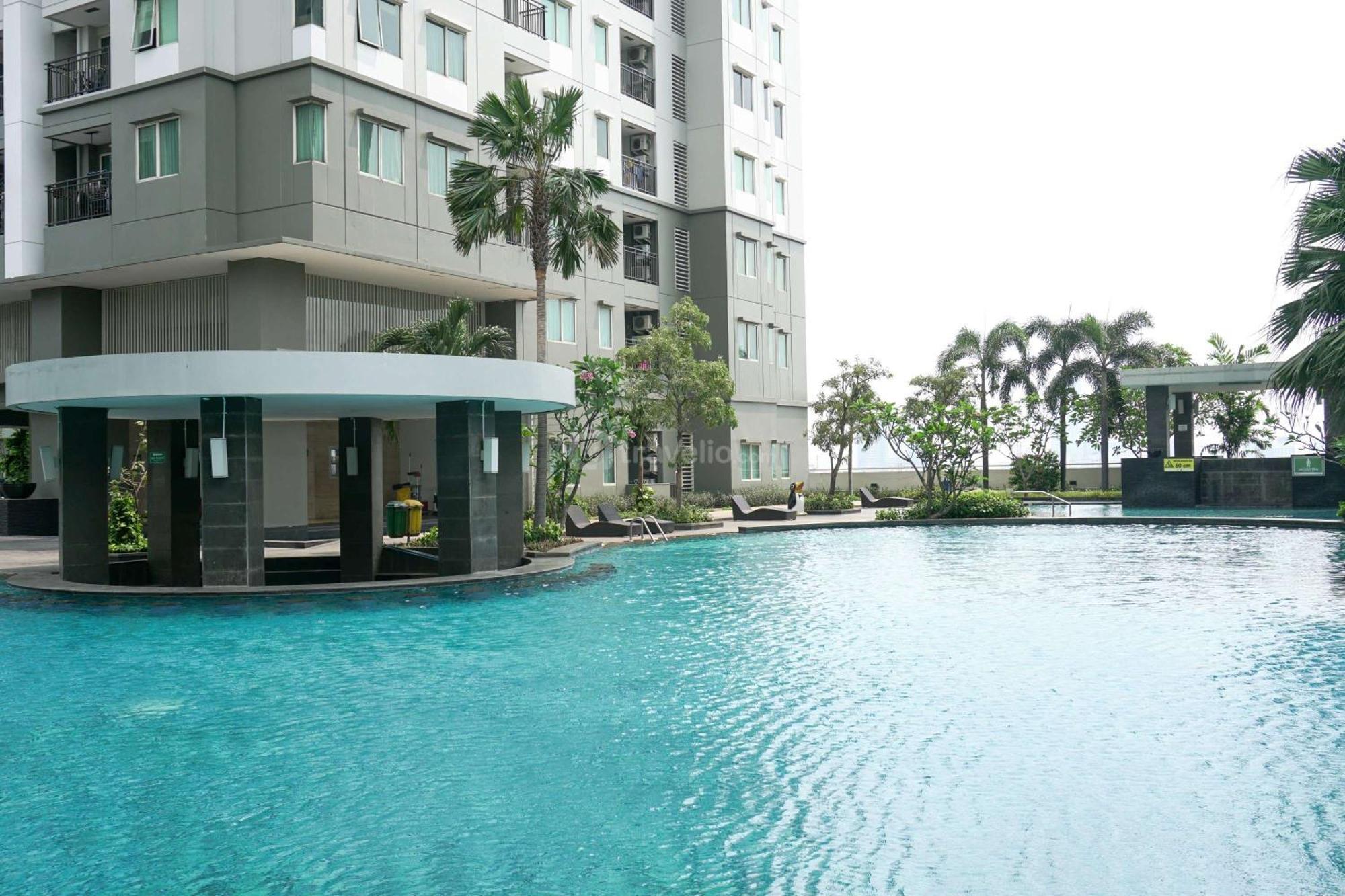 Full Furnished With Comfort Design 2Br Apartment At Thamrin Residence By Travelio Jakarta Exterior photo