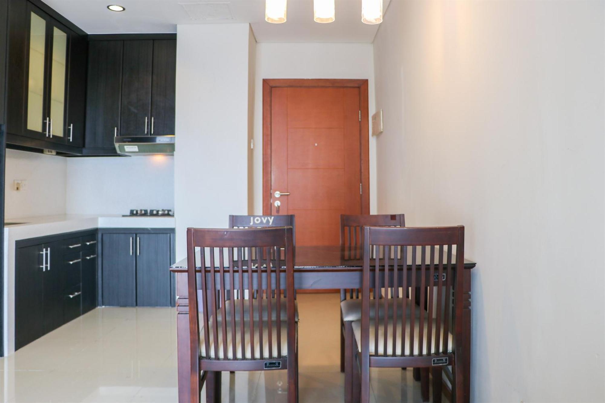 Full Furnished With Comfort Design 2Br Apartment At Thamrin Residence By Travelio Jakarta Exterior photo